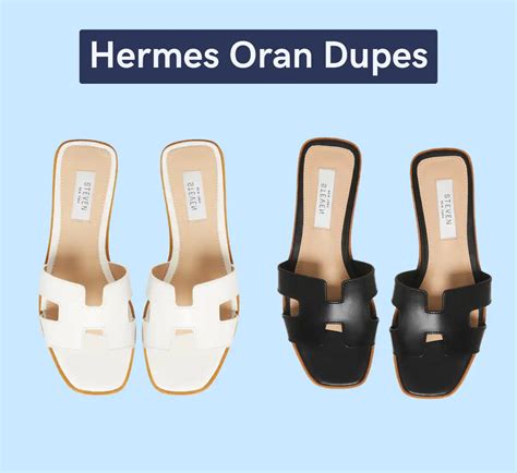 dupe hermes oran|hermes oran sandals knock off.